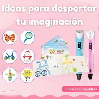 Pluma Mágica 3D  –  Creatividad lejos de las Pantallas