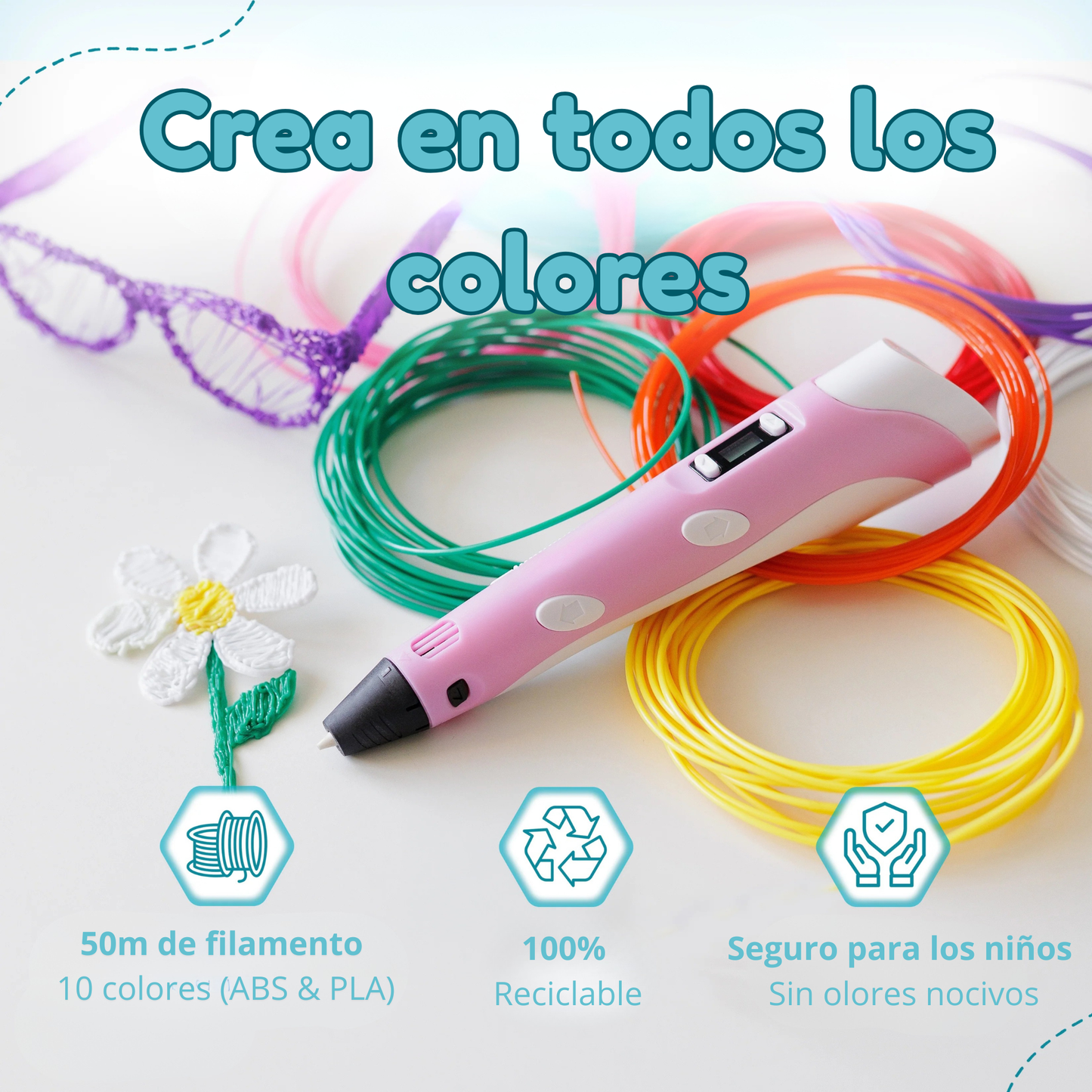 Pluma Mágica 3D  –  Creatividad lejos de las Pantallas